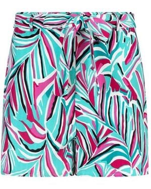 Lofty Manner Short Emely Dessin - Blauw