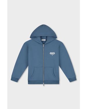 Equalite Societé 2.0 Oversized Full Zip Hoodie - Blauw