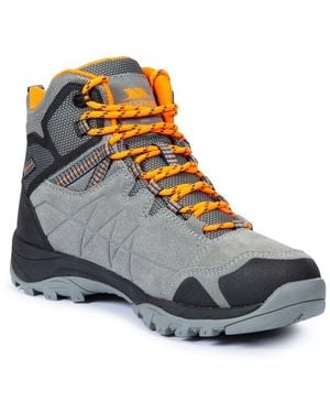 Trespass Caelan Suede Walking Boots - Grey