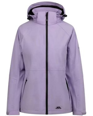 Trespass Ladies Tilbury Tp75 Waterproof Jacket (Gelsomino) - Purple