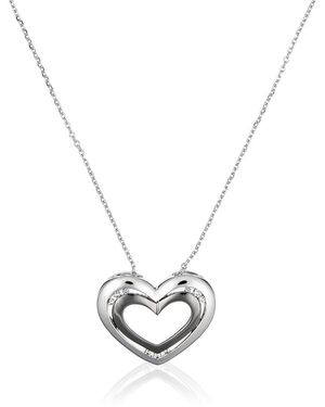 Orphelia 925 Sterling Chain With Pendant - Metallic