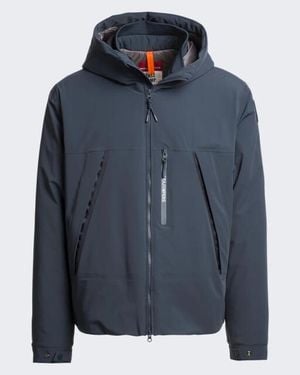 Parajumpers Gewatteerde Jas Met Vulling - Blauw