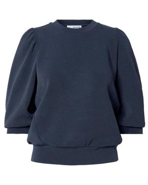 SELECTED Sweat 16082379 Tenny - Blauw
