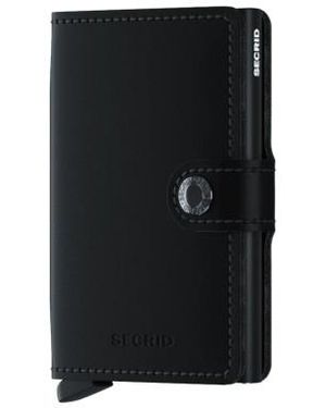 Secrid Mini Wallet Mm - Zwart