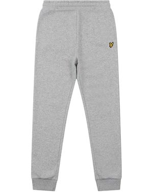 Lyle & Scott Joggers Met Kinderlogo (Grijze Heide) - Grijs