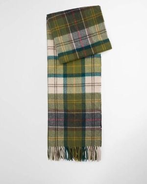 Barbour Serena Tartan Scarf Lsc0477 Tn11 Classic/Ancient - Groen