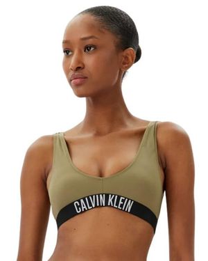 Calvin Klein Bikini Top - Groen