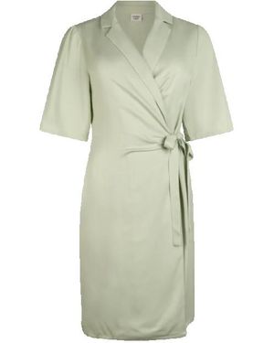 Another Label Milou Dress Sage - Groen