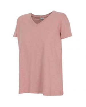 4F H4Z22 Tsd352 Effen T-Shirt - Roze