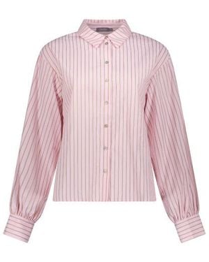 Geisha Blouse Stripe 63821-14 420/Caramel - Roze