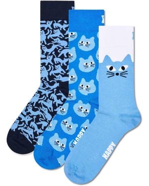Happy Socks Sokken - Blauw