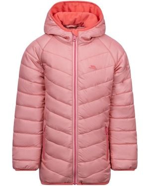 Trespass Kinder/Kinder Valard Gewatteerd Jack (Middenroze) - Rood