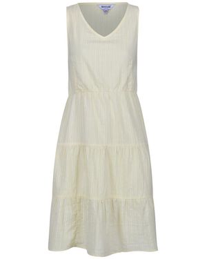 Regatta Zariah Vertical Stripe Midi Dress (Zonlicht) - Naturel