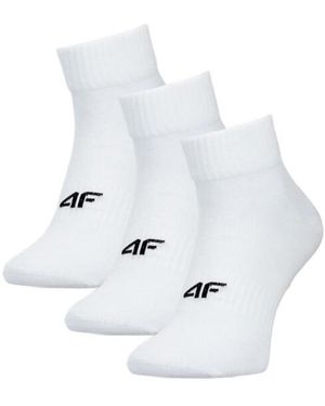 4F Cm440 Enkelsokken (Set Van 3) - Wit