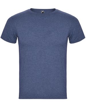 Roly Vos T-Shirt (Denim Heather) - Blauw