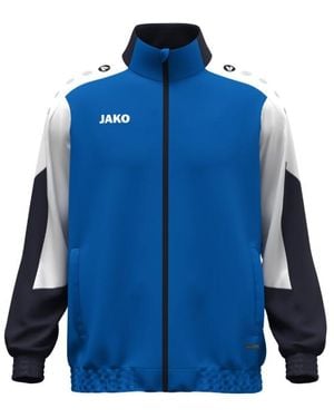 JAKÒ Geweven Jas Dynamic 9870-405 - Blauw