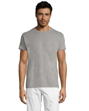 Sol's Regent Melange Slim T-Shirt Voor Volwassenen (Grijze Melange) - Grijs