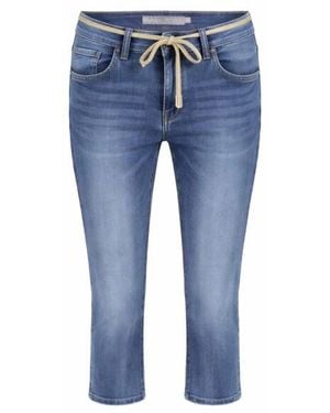 Geisha Emma Capri-Denim - Blauw