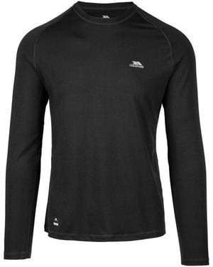 Trespass Nate Base Layer Top - Black