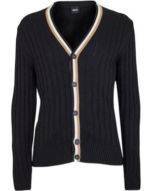 BOSS Losilvio Vest - Blauw