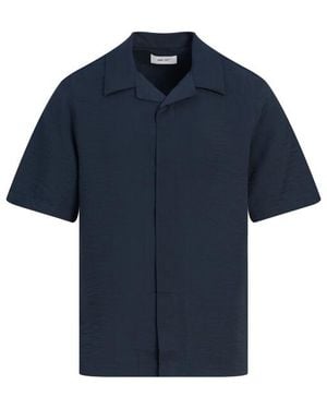 NN07 Casual Overhemd Donker - Blauw
