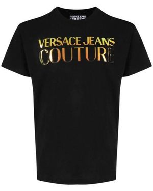 Versace Jeans Couture Logo T-Shirt - Zwart