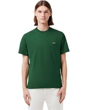 Lacoste Geborduurd T-Shirt Met Logo - Groen