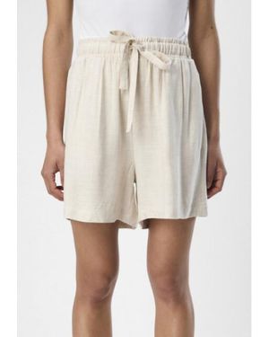Object Objsanne Hw Wide Shorts Noos - Wit