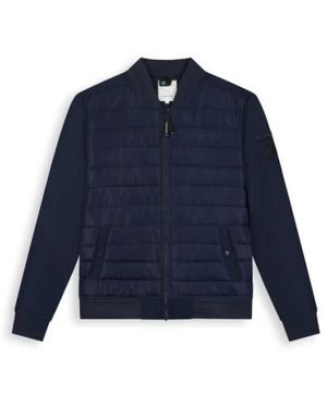 Pure Path Padded Softshell Jacket Dark - Blauw
