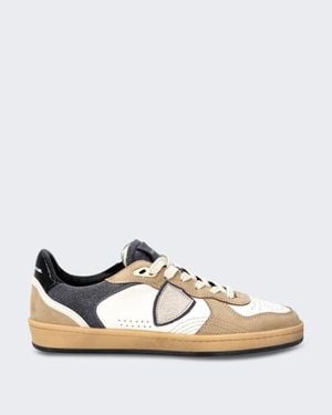 Philippe Model Sneaker Pgal Low Blanc Noir (2) - Zwart