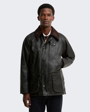 Barbour Bedale Gewaxte Jack - Zwart