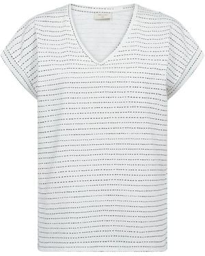 Freequent Fqviva Tee Star - Wit