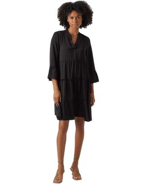 Vero Moda Overhemdjurk - Zwart