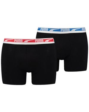 PUMA Multi Logo Boxer 2-Pack 701221416 Combo - Zwart