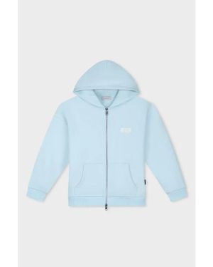 Equalite Societé 2.0 Oversized Full Zip Hoodie Light - Blauw