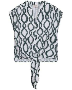 Freequent Fqlavisco Blouse Dark Forest - Zwart