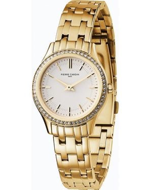 Pierre Cardin Cf-0607-Se-G Ladies Watch - Metallic