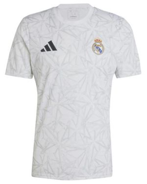adidas Pre-Match Real Madrid Cf Jersey - Wit