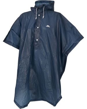 Trespass Adults Canopy Packaway Poncho - Blue