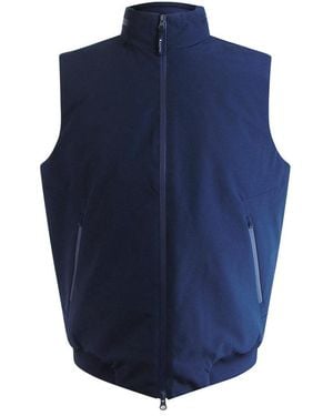 Aquascutum Active Shell Vest - Blue