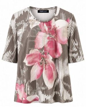 FRANK WALDER Blouse Korte Mouw W61208420 - Roze