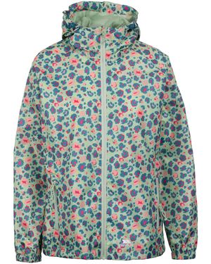 Trespass Ladies Indulge Tp75 Packaway Jacket (Light Sage) - Blue