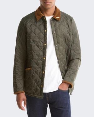 Barbour Heritage Liddesdale Gewatteerde - Groen