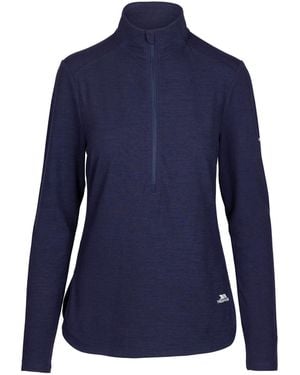Trespass Ladies Kansas Active Top Marl) - Blue