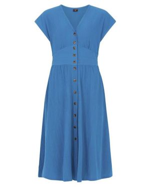 Protest Nieve Dress Jurkje Strand - Blauw