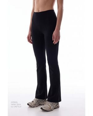 Penti Easy Feel High Waist Flare Leggings - Black
