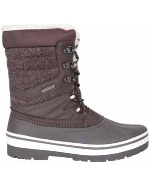 Mountain Warehouse Waterdichte Sneeuwlaarzen Andorra Voor - Bruin