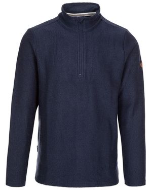 Trespass Taddingley Half Zip Sweatshirt - Blue