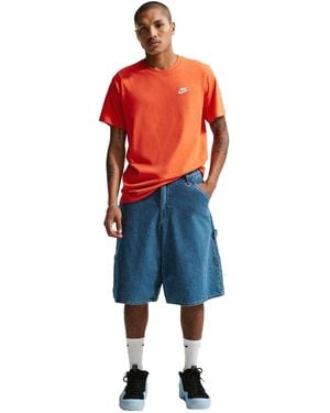 Nike Club T-Shirt - Blauw