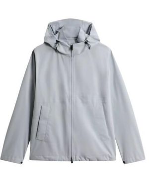 Woolrich Two Layers Pacifi Jackets Cfwoou2130Mrut4018 - Grijs